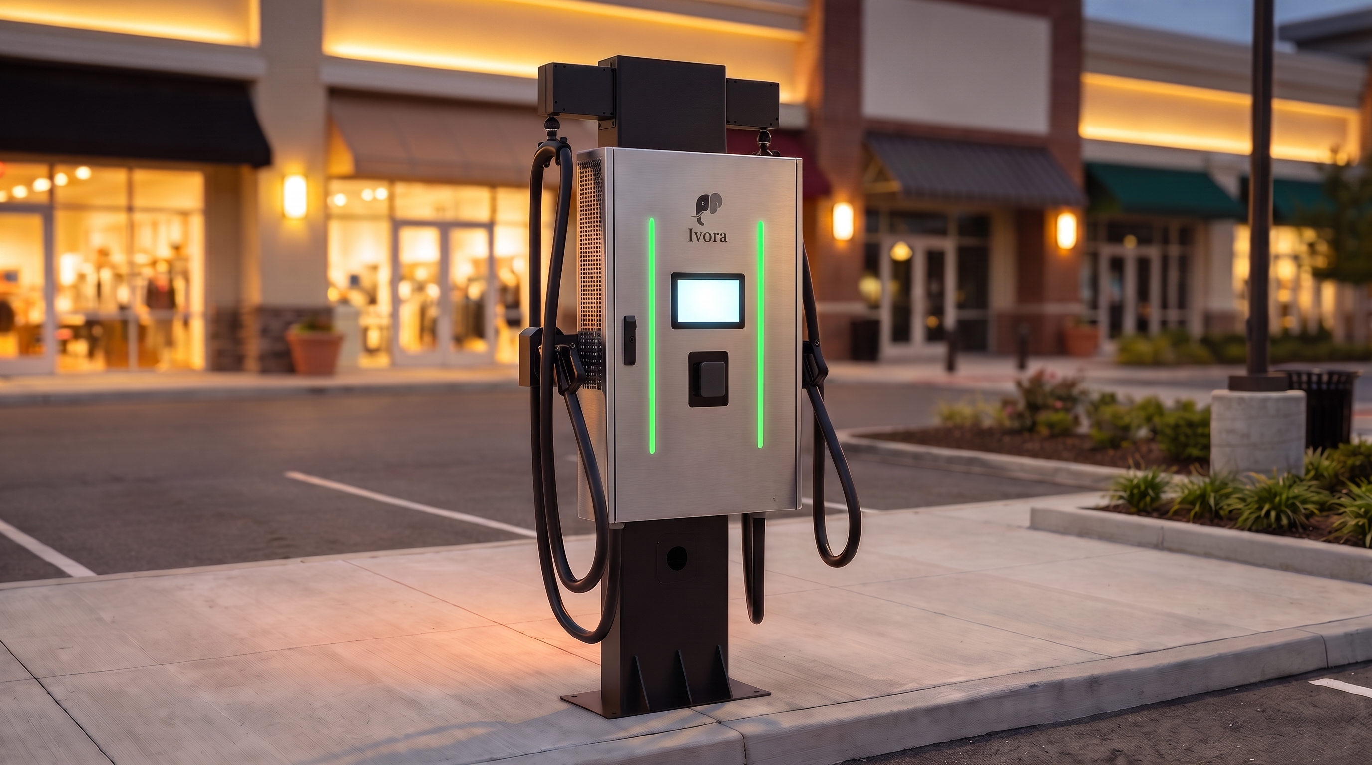 Commercial DC fast charger